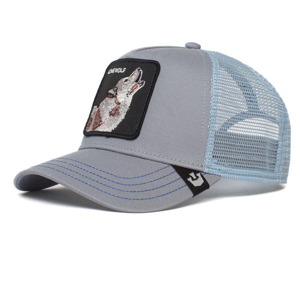 Goorin Bros The Lone Wolf Unisex Trucker Cap - Pew