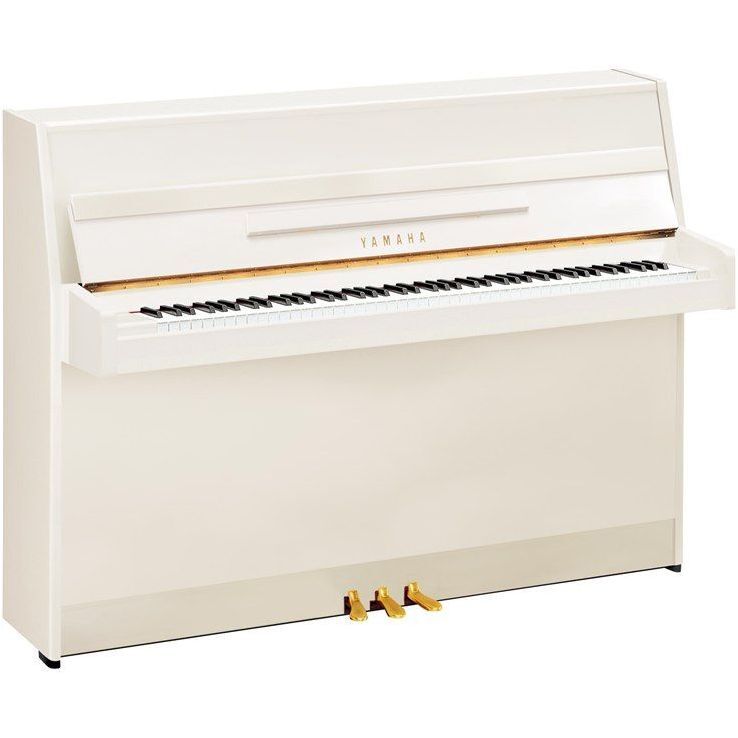 Yamaha JU109P Upright Acoustic Piano - White