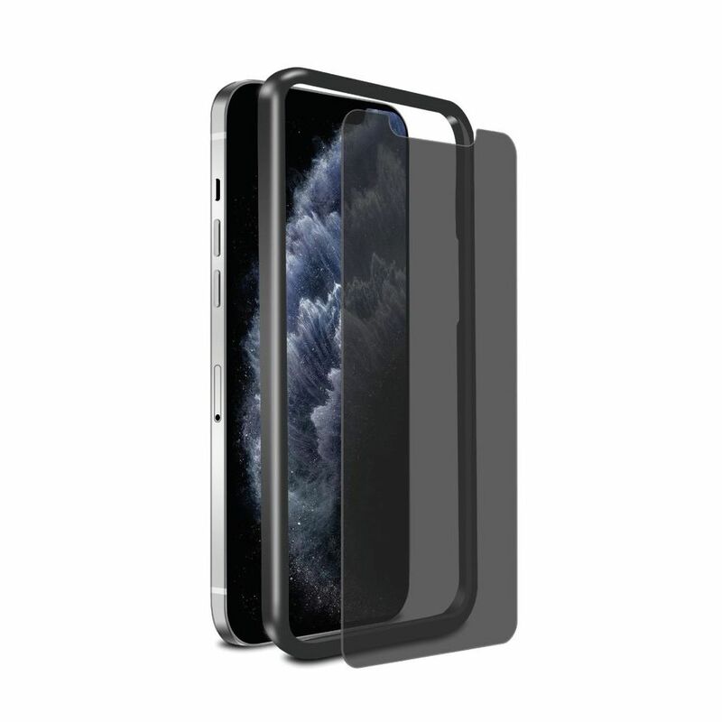 Baykron Privacy Anti-Bacterial Tempered Glass for iPhone 12 Mini