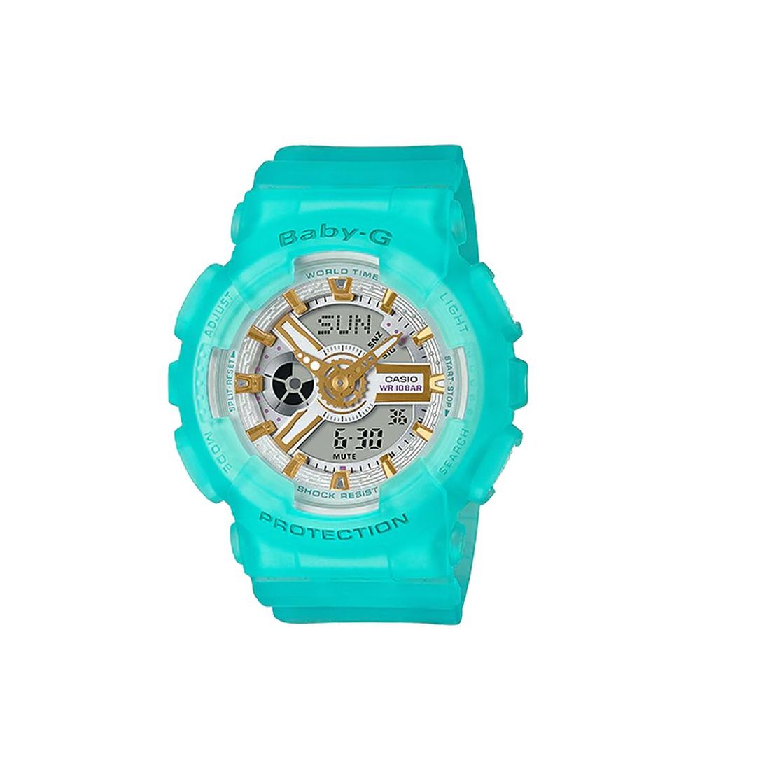 Casio Baby-G BA-110SC-2ADR Analog/Digital Watch - Blue