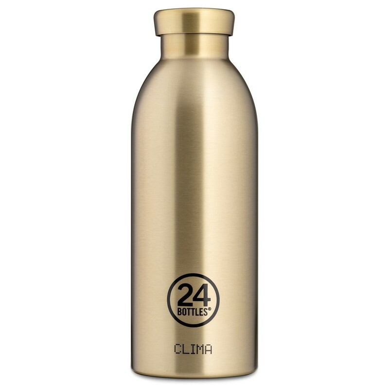 24 Bottles Clima Bottle Glam Prosecco Gold 500ml