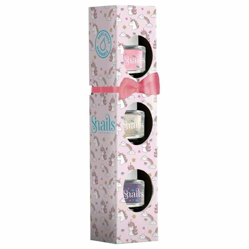 Snails Safe Washable Nail Polish Mini Gift Pack 7 ml - Unicorn (Pack of 3)