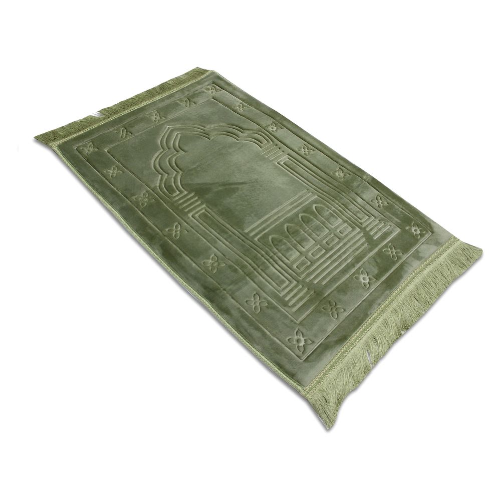 Sundus Innovative Prayer Mat Olive Green