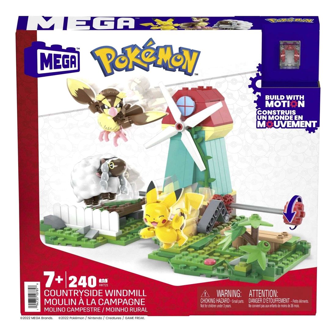 Mega Pokemon Countryside Windmill Blocks HKT21