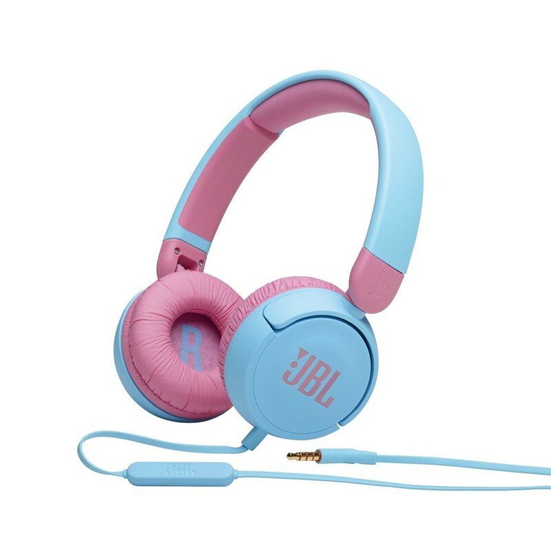 JBL Junior 310 Blue On-Ear Kids Headphones