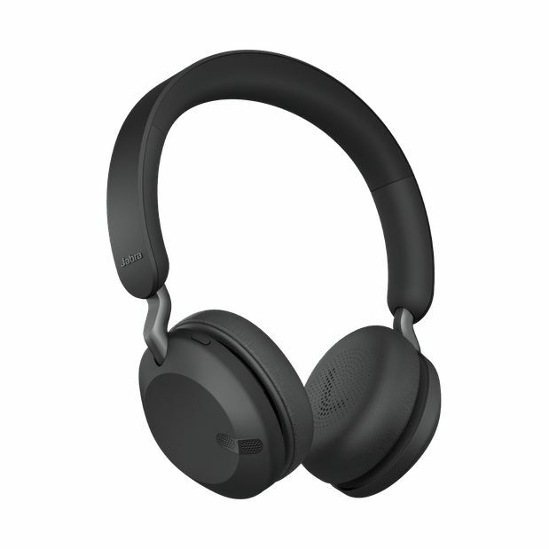 Jabra Elite 45H Titanium Black Wireless On-Ear Headphones