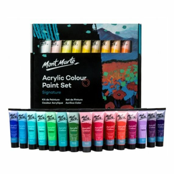 Mont Marte Acrylic Paint Set 36ml (Set of 36)