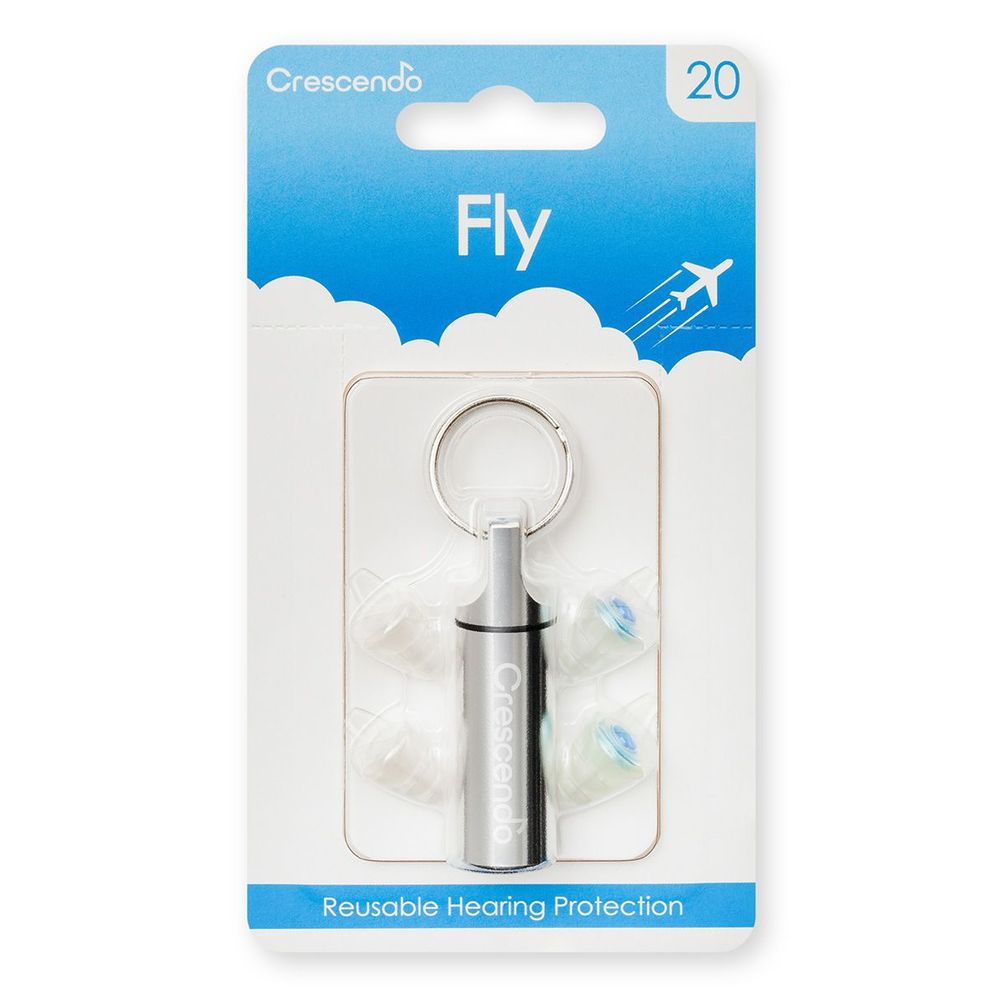 Crescendo Fly 20 Hearing Protection Reusable Earplugs