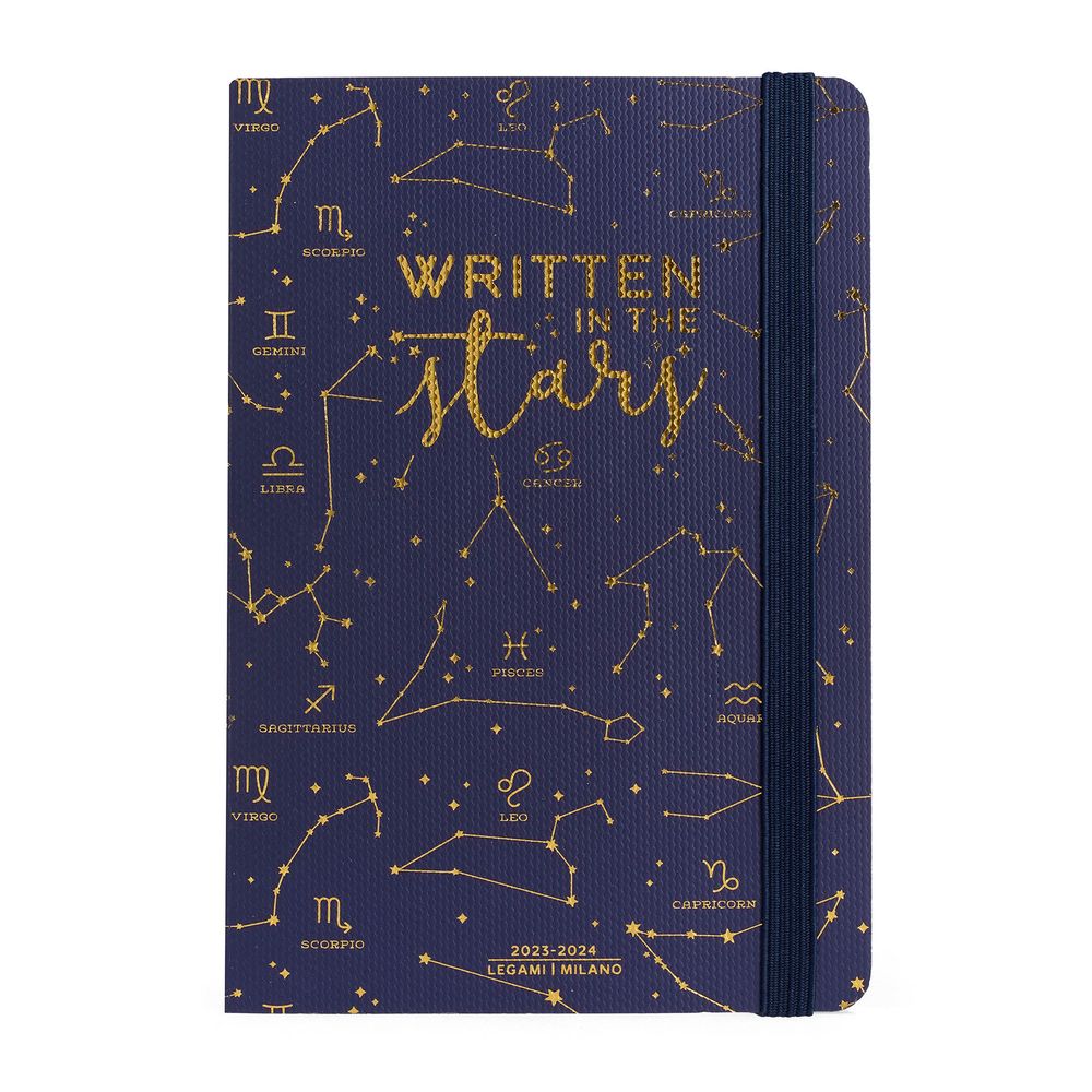 Legami 18-Month Diary - 2023/2024 - Medium Weekly Diary - Stars