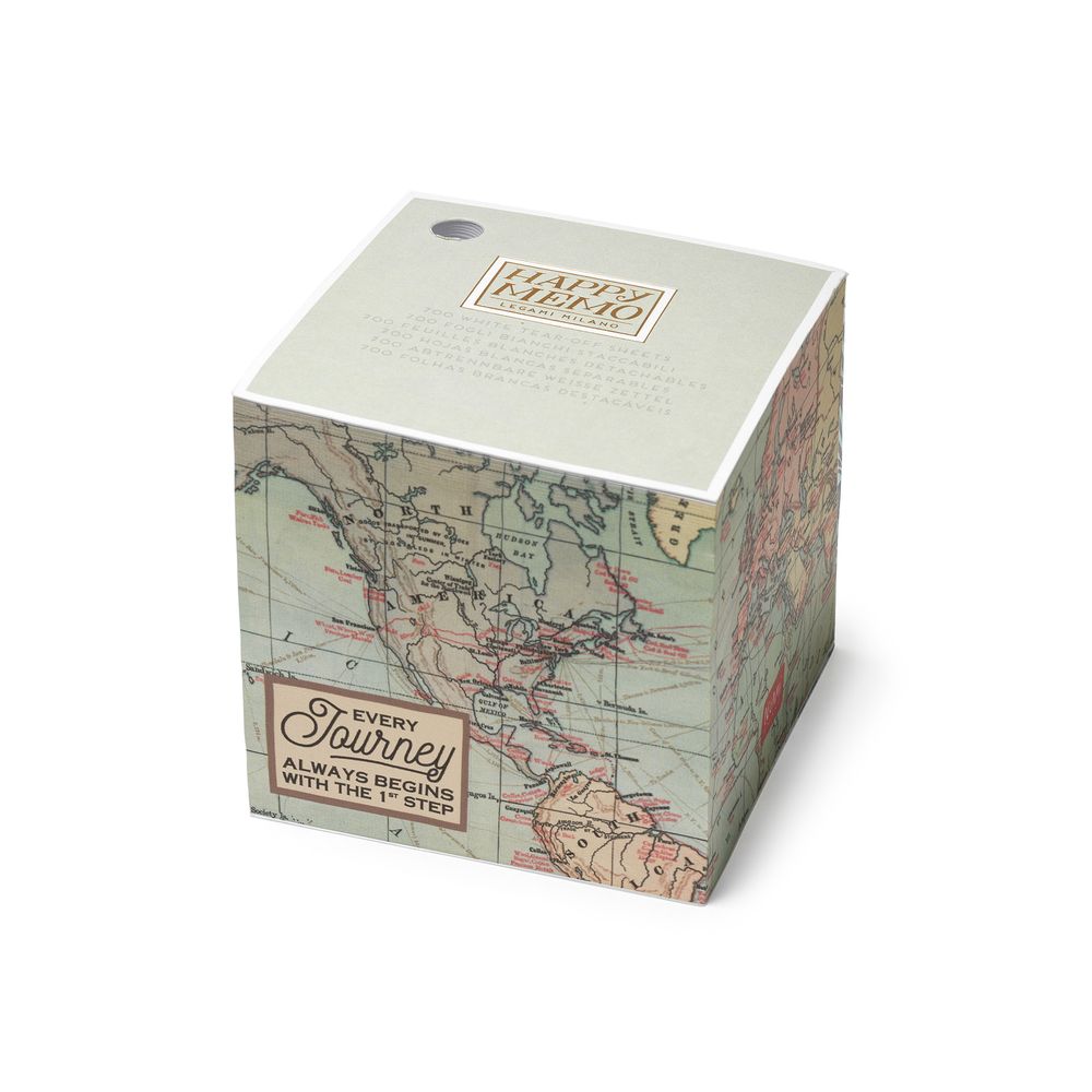 Legami Memo Cube - Happy Memo - Travel