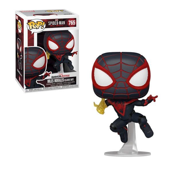 Funko Pop Marvel Gamerverse Spider-Man Miles Morales In Miles Morales In Classic Suit Vinyl Figure (With Chase*)