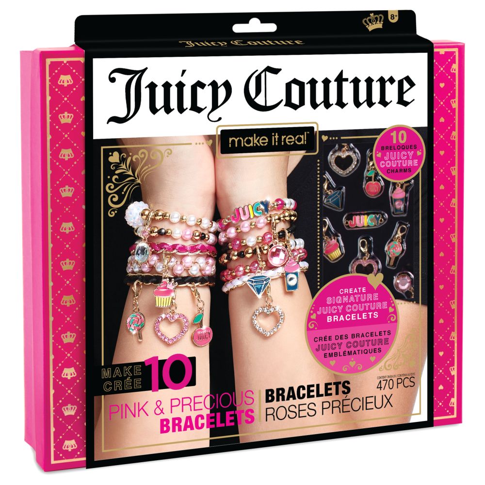 Make It Real Juicy Couture Pink And Precious Bracelets