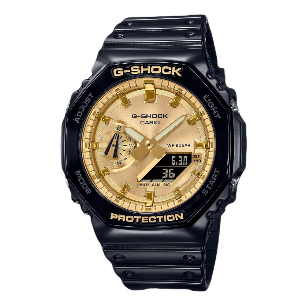 Casio G-Shock GA-2100GB-1ADR Analog Digital Men's Watch Black
