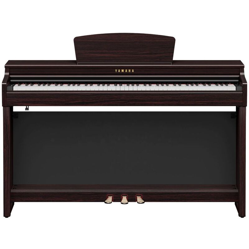 Yamaha Clavinova CLP725Pe Digital Piano with Bench Polished Ebony