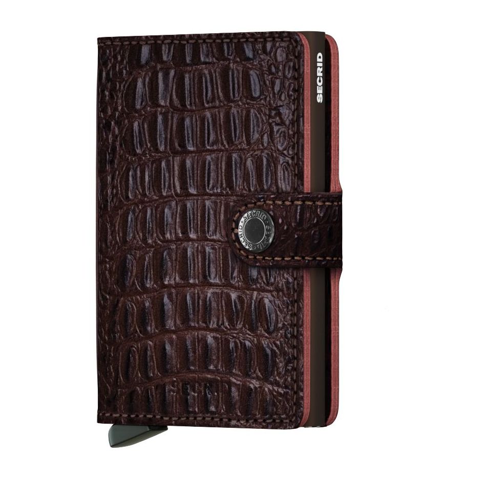 Secrid Miniwallet Leather Nile Brown