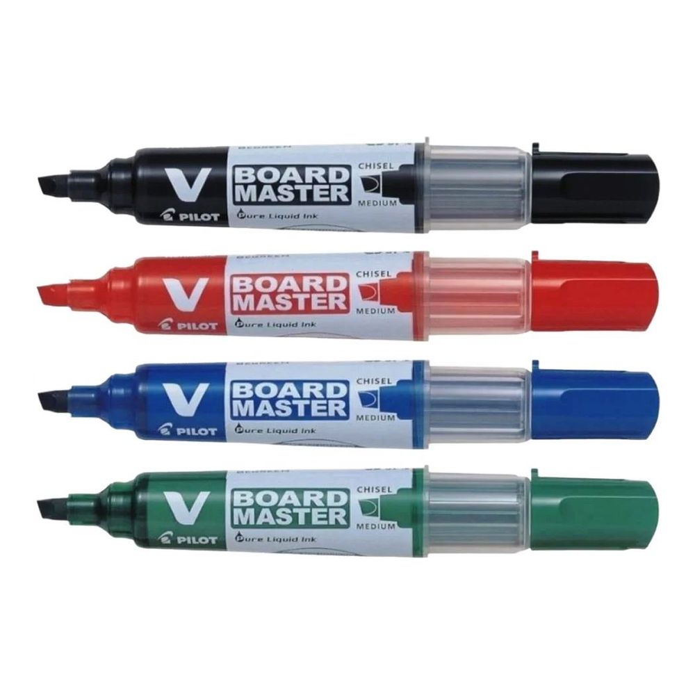 Pilot White Board Marker (4 Pack)