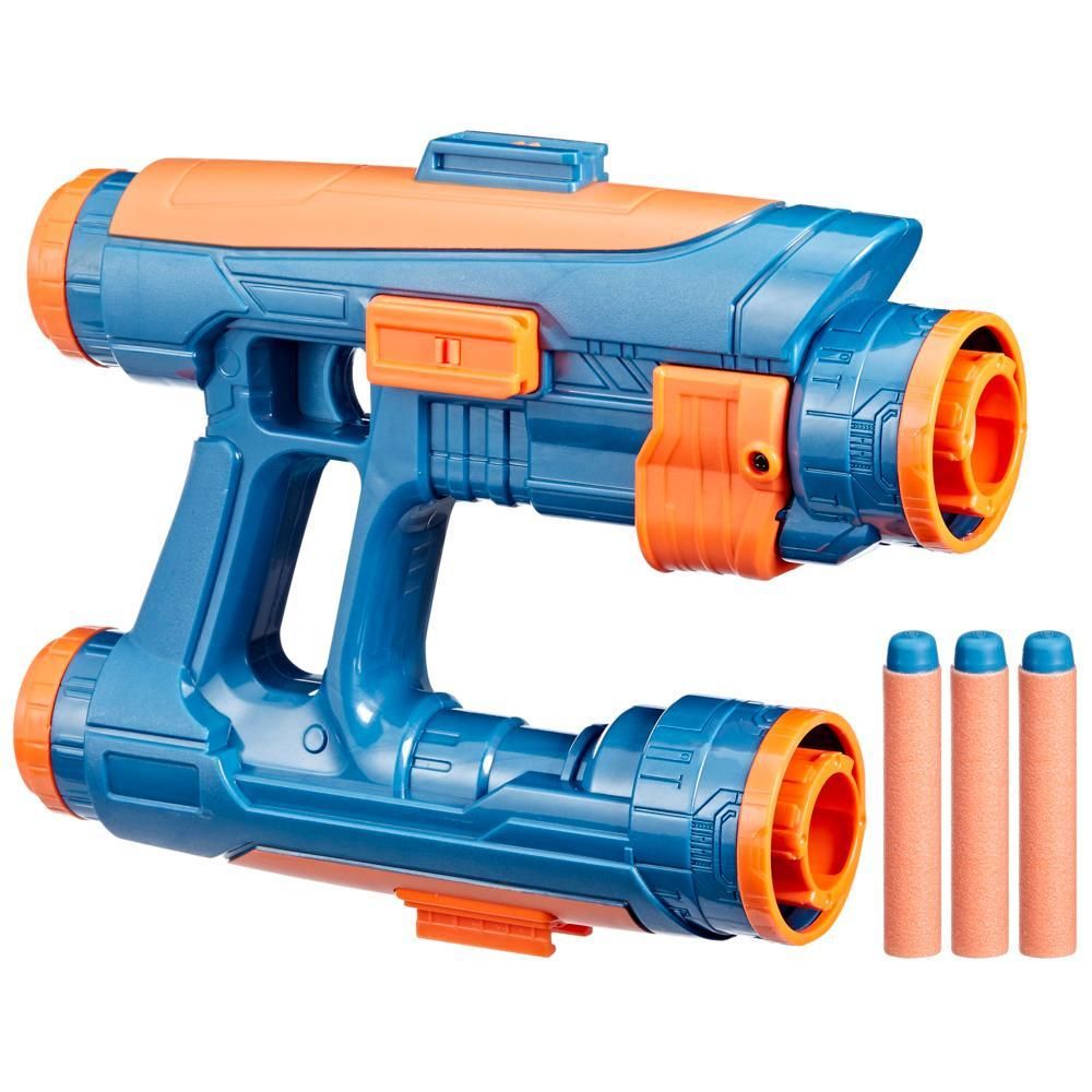 Hasbro Marvel Studios' Guardians of the Galaxy Vol. 3 Nerf Star-Lord Quad Blaster with 3 Darts