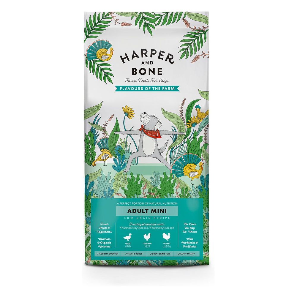 Harper & Bone Adult Dog Mini Flavours of the Farm 10kg