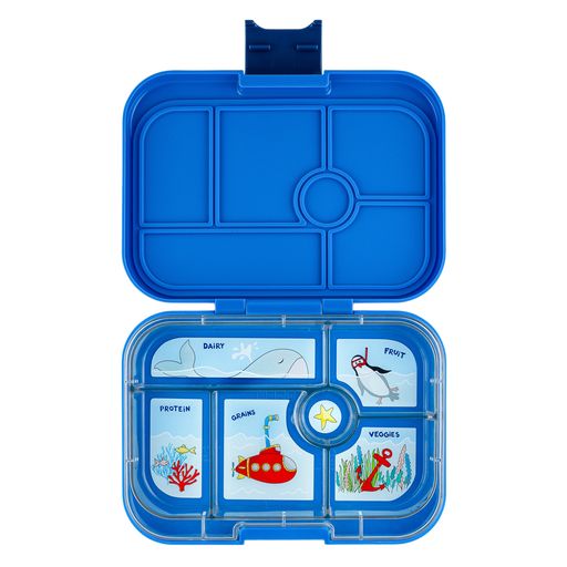 Yumbox Original Leakproof 6-Compartment Bento Box - Surf Blue