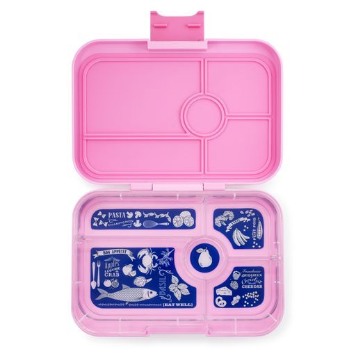Yumbox Tapas 5-Compartment Lunch Box - Stardust Pink
