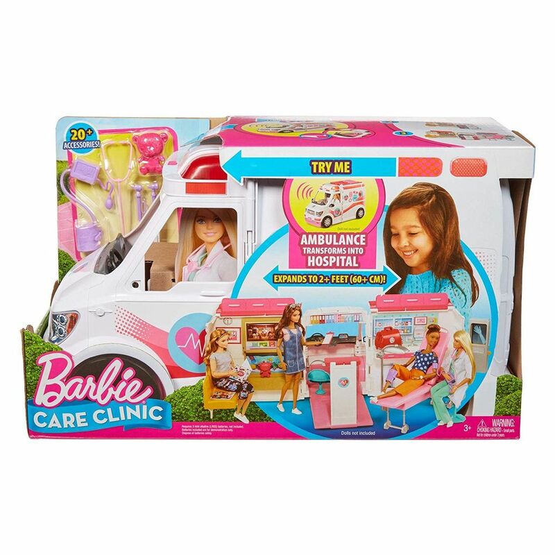 Barbie Care Clinic Vehicle Playset