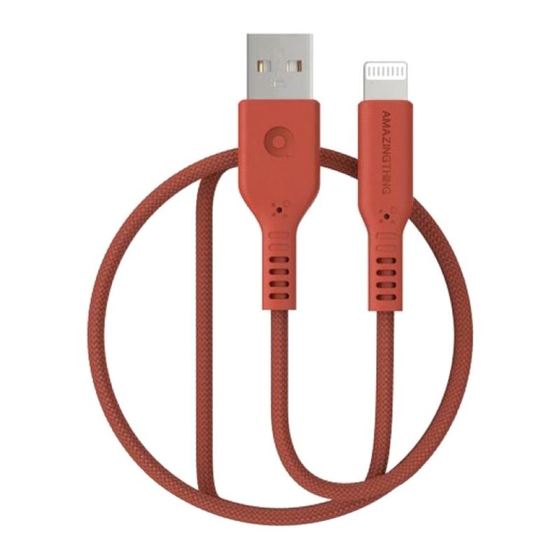 Amazing Thing Speed Pro Zeus USB-A to Lightning Cable 1.1M Red