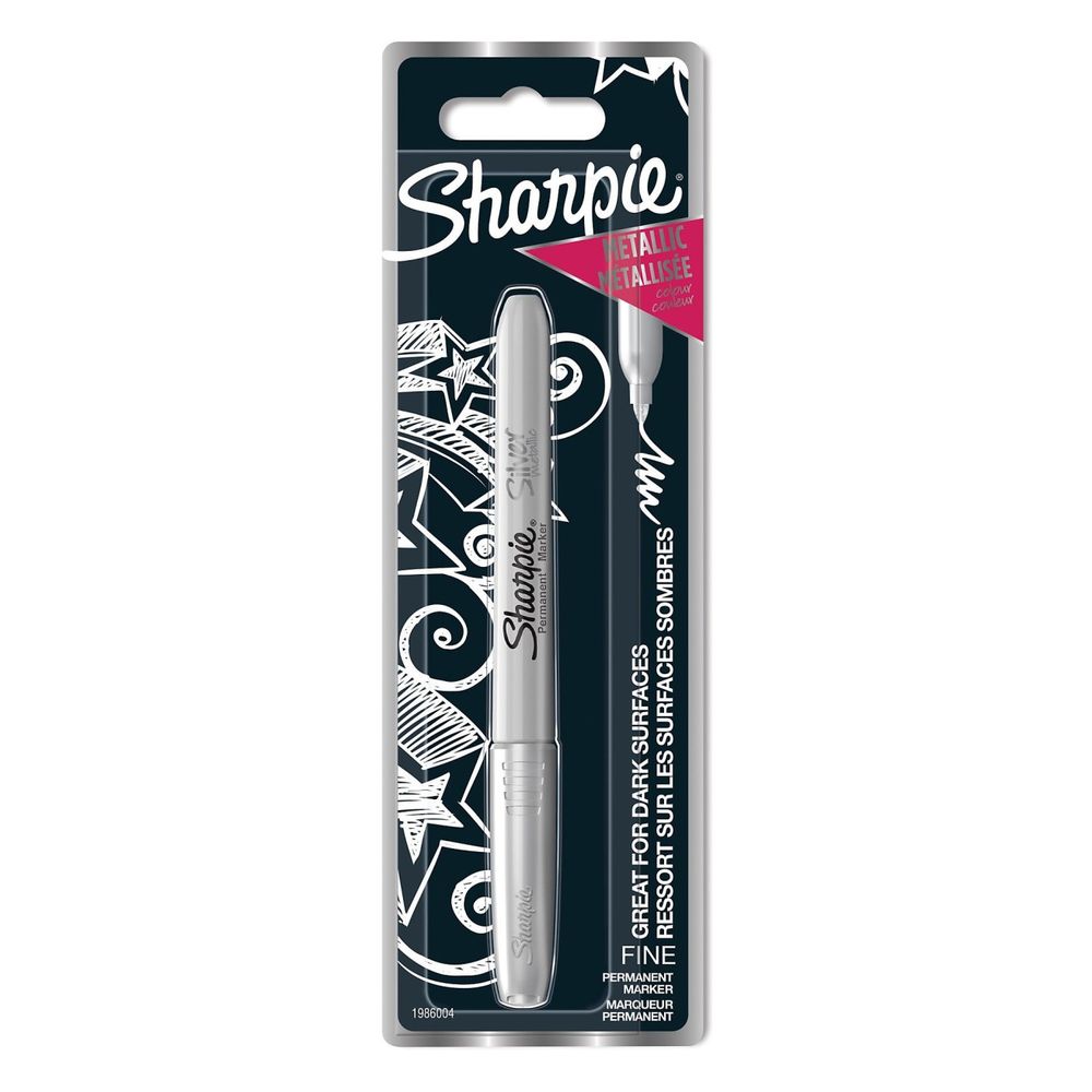 Sharpie Permanent Marker - Metallic Silver