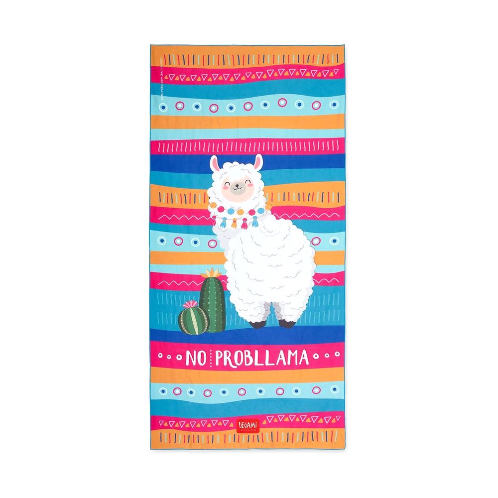 Legami Beach Towel - Llama