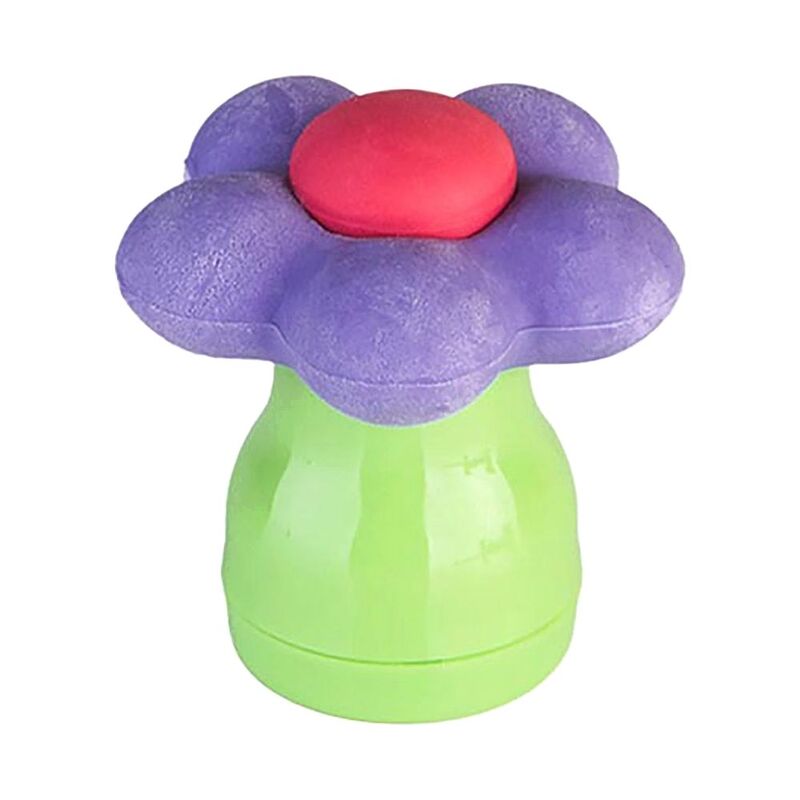 Legami Flower Power - Eraser With Sharpener - Purple