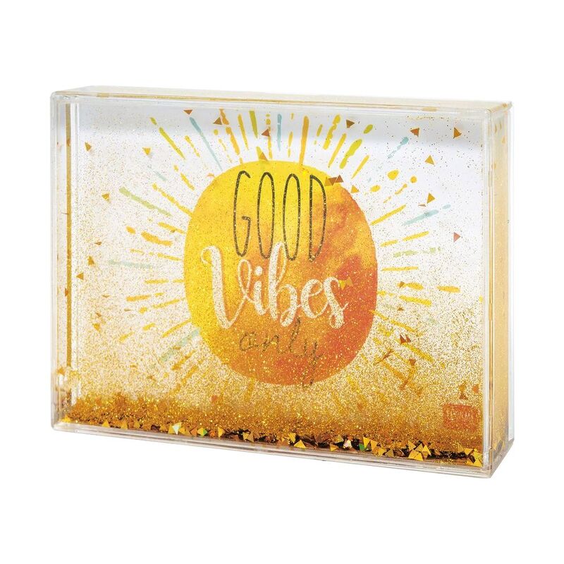 Legami Glitter Photo Frame - Good Vibes