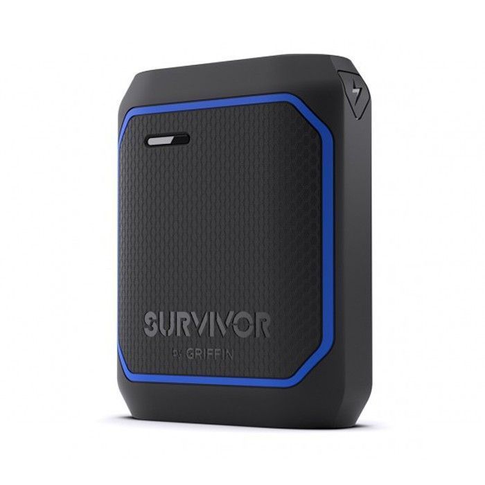 Griffin Survivor 10050mAh Black/Blue Power Bank