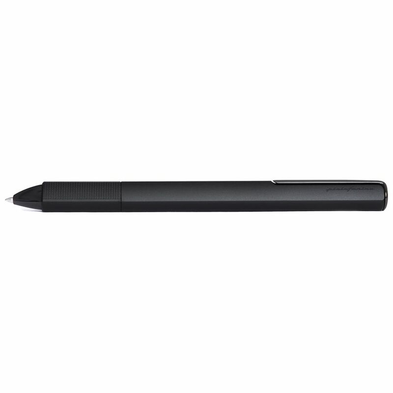 Pininfarina Segno PF One Ballpoint Black Ballpoint Pen - Parker Style G2 Ballpoint Refill Black Ink