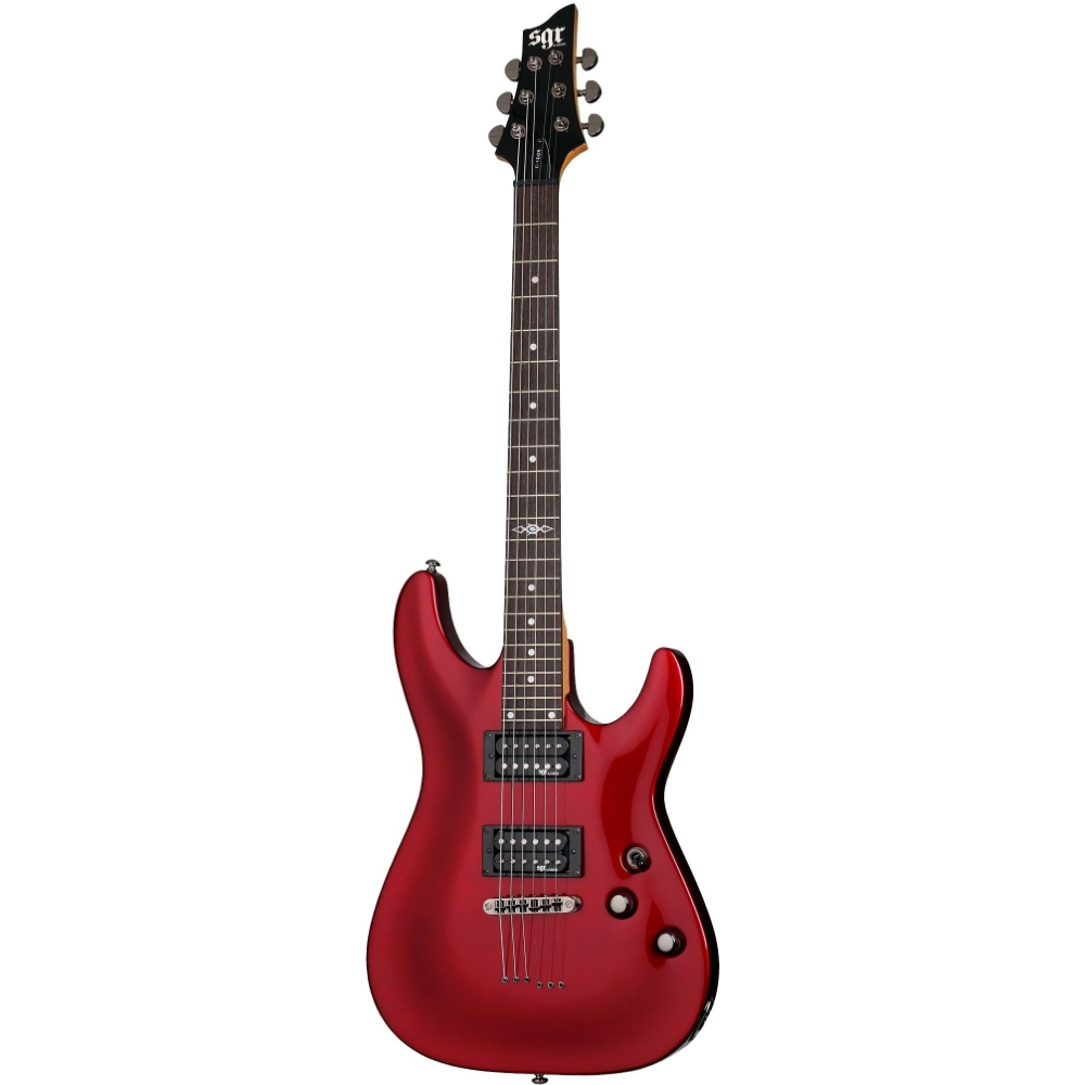 Schecter 3803 Electric Guitar SGR C-1 - Metallic Red