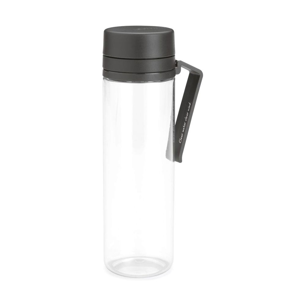 Brabantia Make & Take Water Bottle with Strainer - 500 ml - Dark Grey