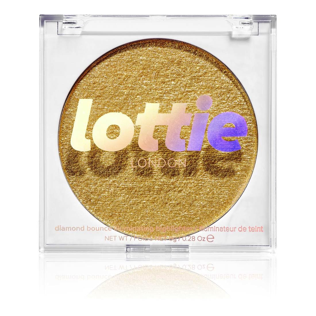 Lottie London Diamond Bounce Highlighter Gold 8g