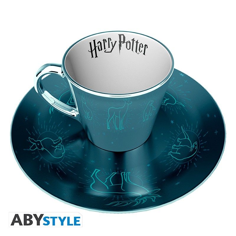 Abystyle Harry Potter Gift Set Patronus Mirror Mug 300 ml & Plate Set