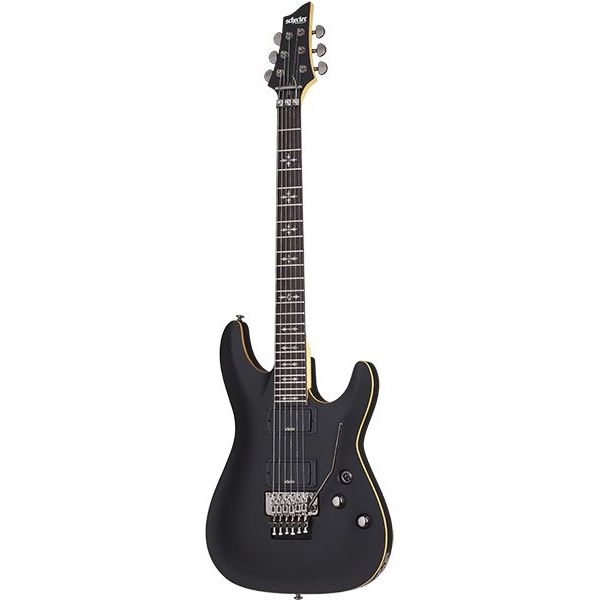 Shop for Schecter 3661 Electric Guitar Demon-6 FR - Aged Black Satin ...