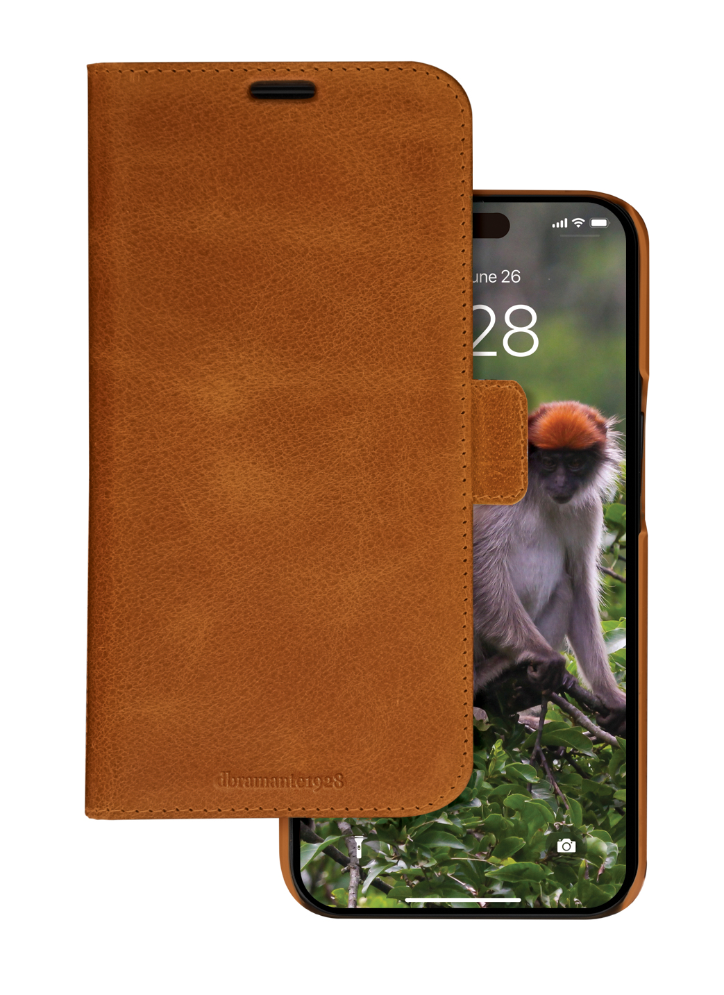 dbramante1928 Lynge Folding Case for iPhone 15 Pro Max - Tan