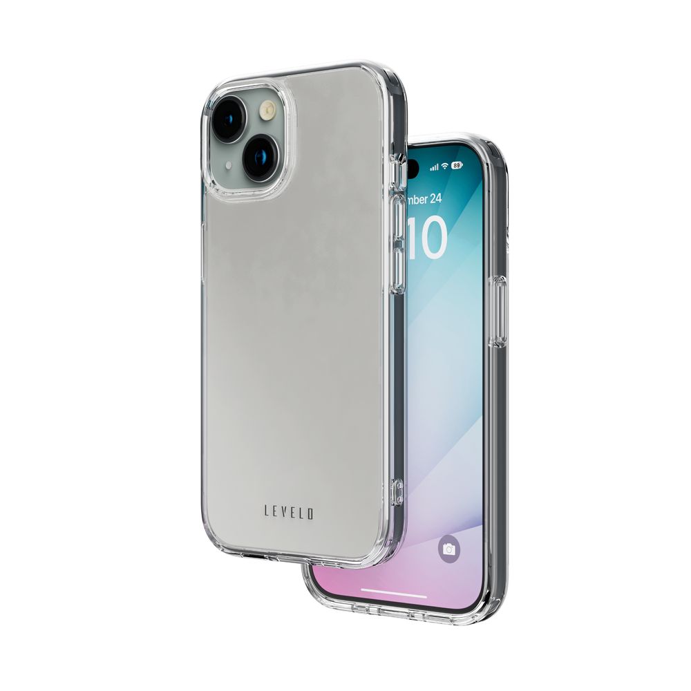 Levelo Lucu Case For iPhone 15 - Matte Clear