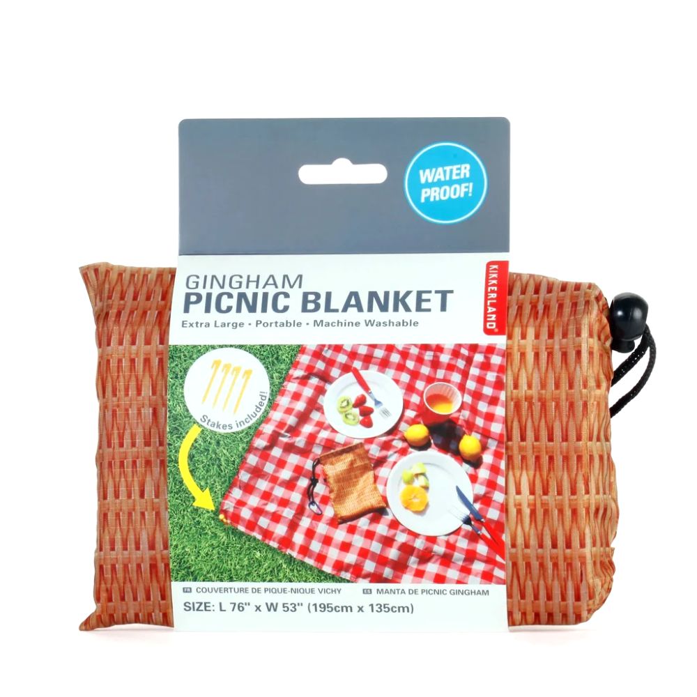 Kikkerland Folding Picnic Blanket