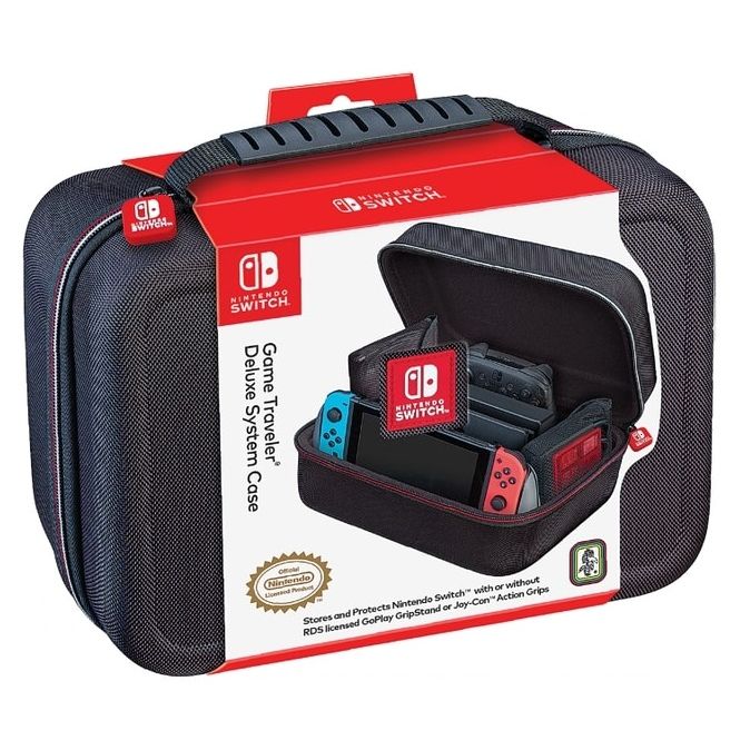 RDS Industries Nintendo Switch Traveler Deluxe System Case