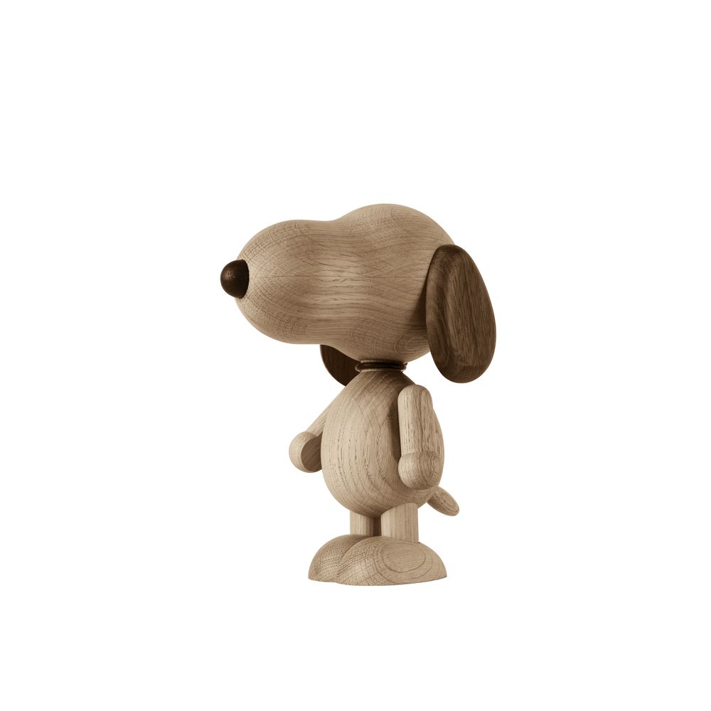 Boyhood Peanut X Snoopy Oak Smoked Wood Display Figure - Small (14cm)