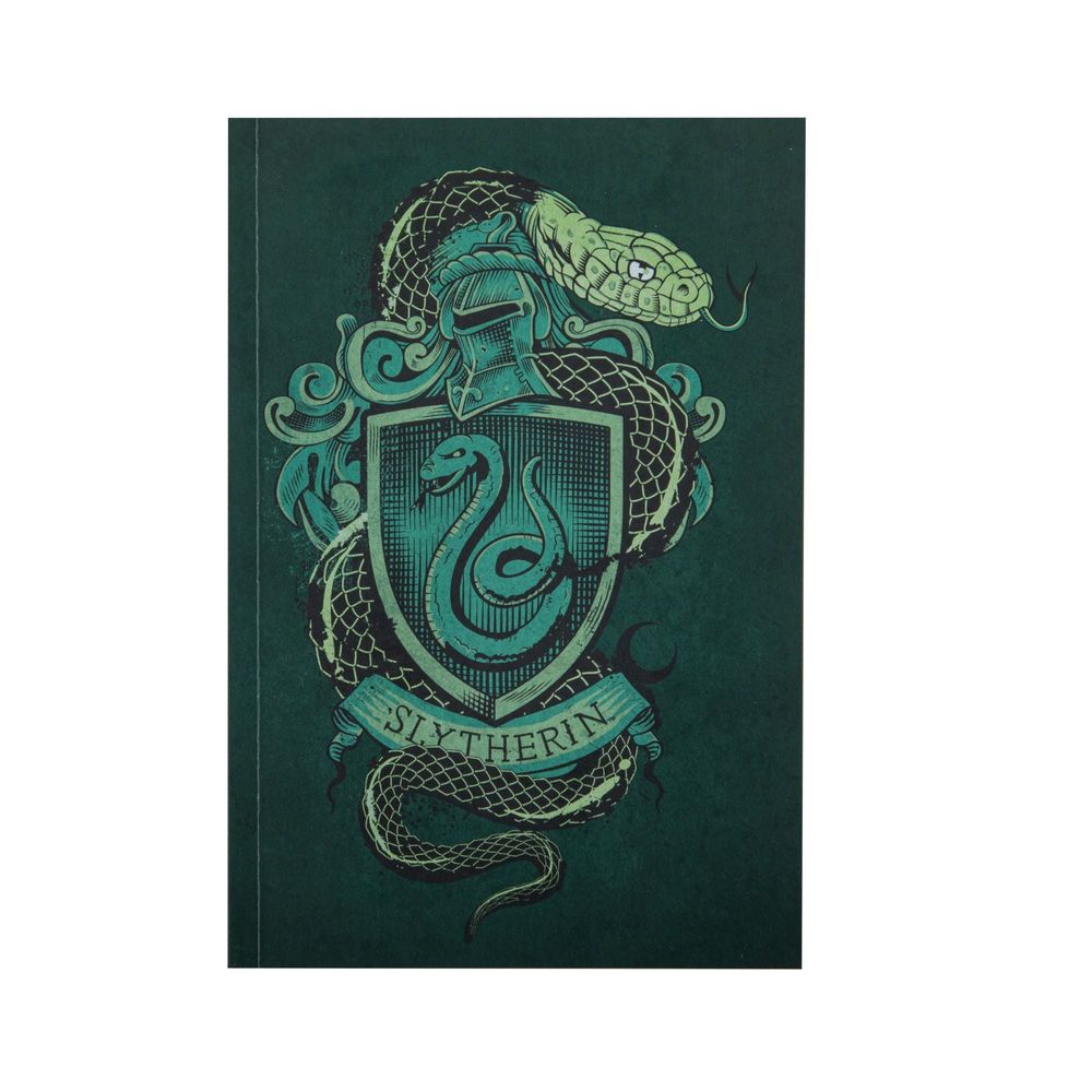 Cinereplicas Harry Potter Notebook - Slytherin - 128 Pages