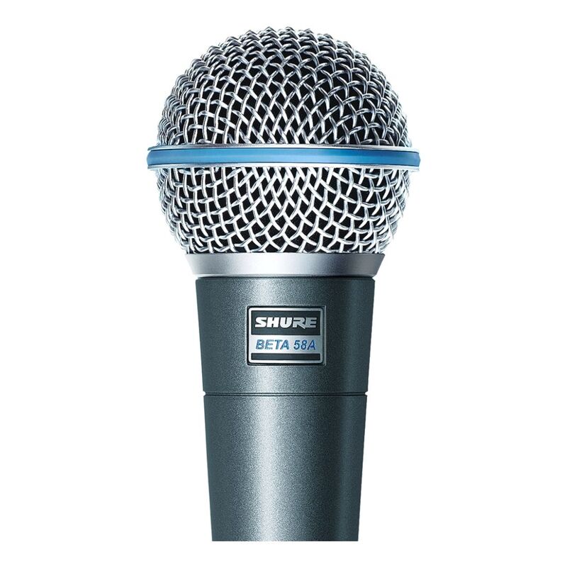 Shure Beta 58A Supercardioid Dynamic Wire Microphone