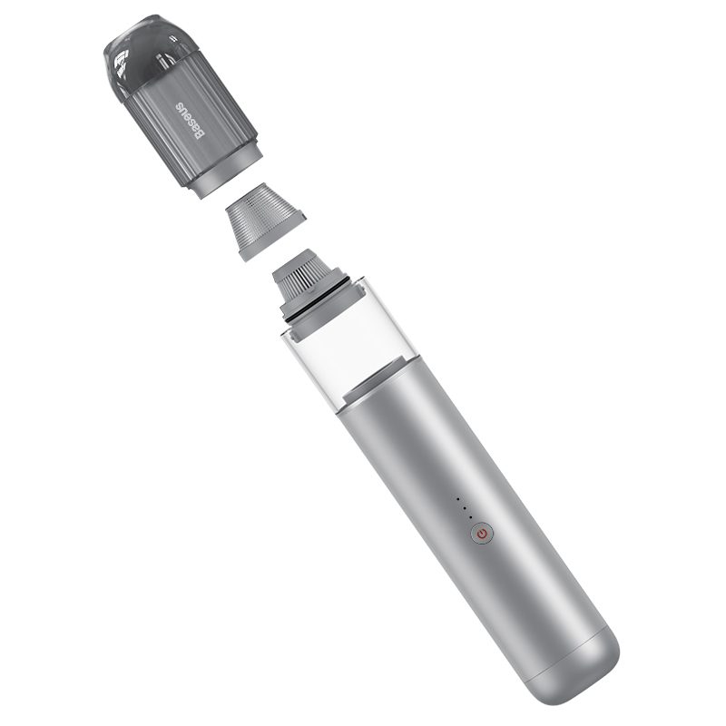 Baseus A3 Car Vacuum Cleaner (15000pa) - Silver