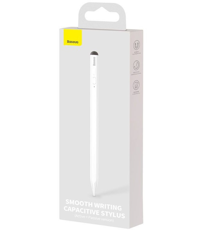 Baseus Smooth Writing Capacitive Stylus Active + Passive version - White