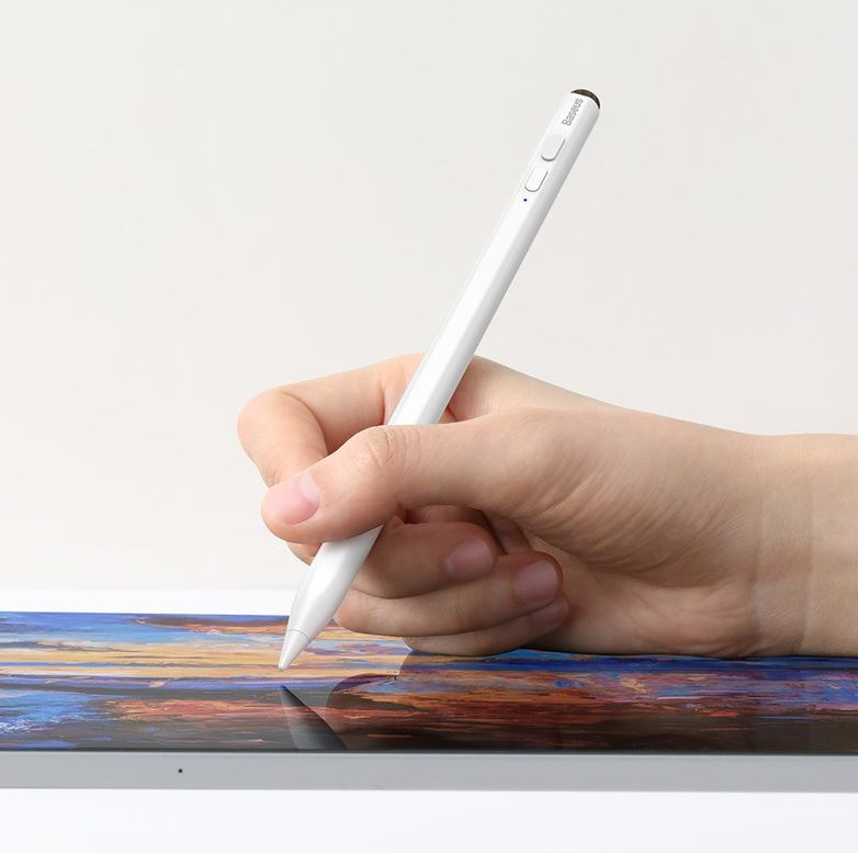 Baseus Smooth Writing Capacitive Stylus Active + Passive version - White