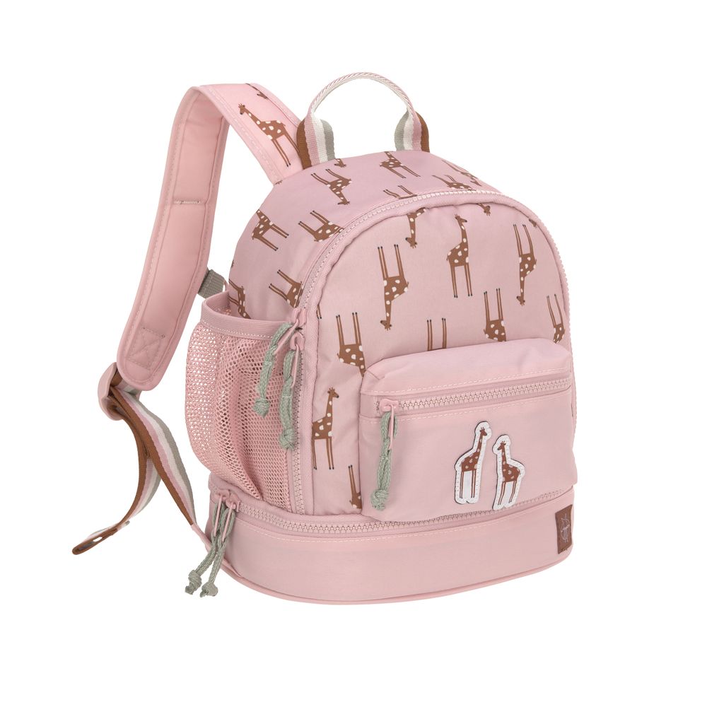 Lassig Mini Kids Backpack Safari Giraffe - Rose