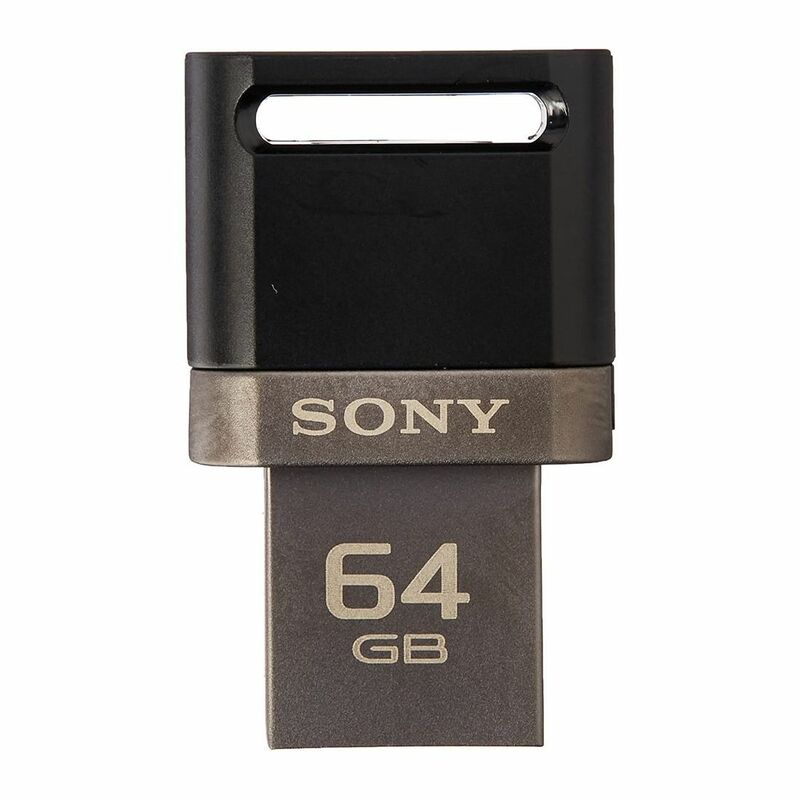 Sony Usm64Sa3/B Otg USB Storage Media 64GB Black