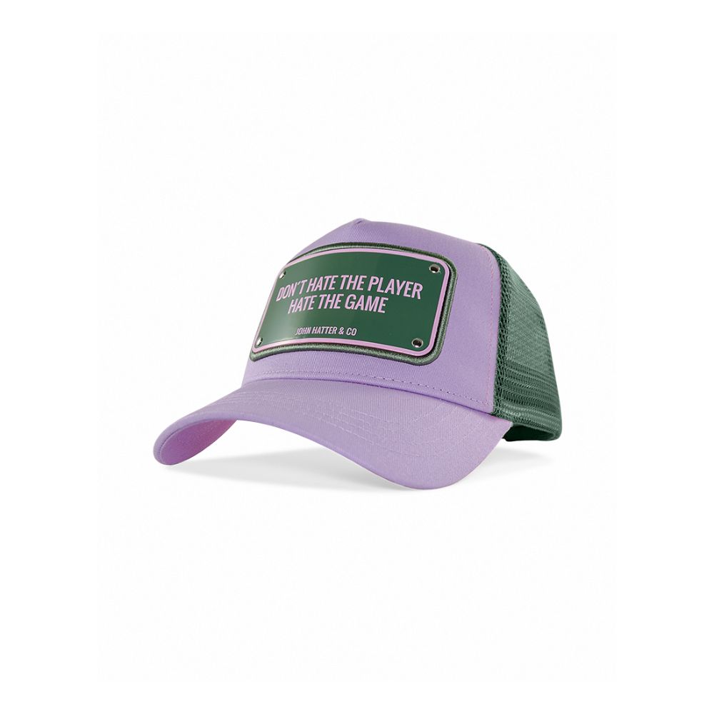 John Hatter Don´T Hate The Player Hate The Game Unisex Cap Purple/Pink
